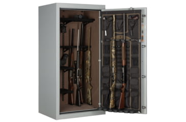 Image of Browning Safes Sporter SP33 Gun Safe, Electronical Lock, Hammer Gloss Gray, 33, SP33-HMRGLSGRY-MB-E