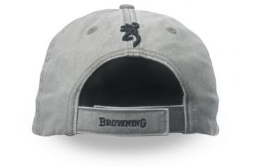 Image of Browning Shrike Twill Cap with 3-D Buckmark, Sage/Black, 308004541