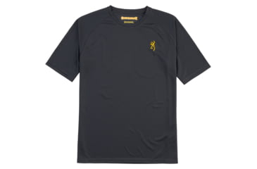 Image of Browning Tech Short Sleeve T-Shirt - Mens, Extra Large, Carbon, 3011667904