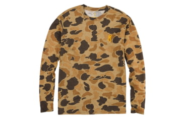 Image of Browning Wasatch Long Sleeve T-Shirt - Mens, Vintage Tan, Medium, 3017821202