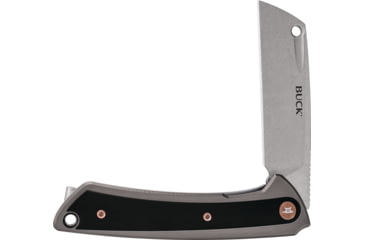 Image of Buck Knives 263 HiLine Knife, 3.25in, D2 Stainless Steel, Straight, Aluminum, Satin, 0263GYSB/13243