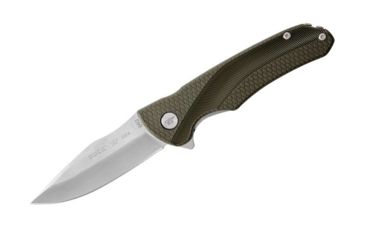 Image of Buck Knives 840 Sprint Select Folding Knife, 3.125in, 420HC steel, Green Glass Filled Nylon Handle 0840GRS