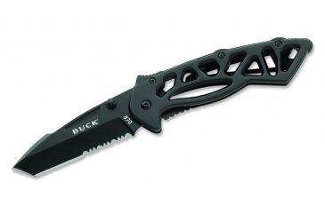 Image of Buck Knives Bones Large Folding Knife, Black, 0870BKX