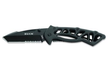 Image of Buck Knives Bones Large Folding Knife, Black, 0870BKX
