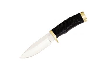 Image of Buck Knives Vanguard Fixed Blade Knife, Black Rubber Handle, 0692BKS