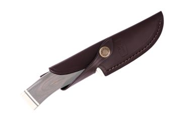 Image of Buck Knives Zippervangrd Brn Lthr Shth Box - 019105BR2055