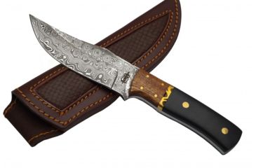 Image of BucknBear Rain Forest Hunter Fixed Knife, Silver Blade, NSN N BNB134656