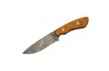Image of BucknBear Texas Hunter Fixed Knife, Silver Blade, NSN N BNB15666