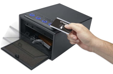 Image of Bulldog Cases &amp; Vaults BD4030L Magnum LED Quick Vault Access Code/Key Black Steel