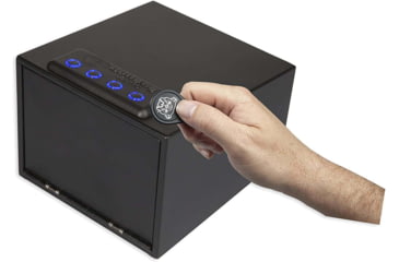 Image of Bulldog Cases &amp; Vaults BD4040L Magnum LED Quick Vault Access Code/Key Black Steel
