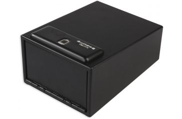 Image of Bulldog Cases &amp; Vaults 11.5in x 8in x 5.5in Magnum Biometric Pistol Vault, Black, BD4030B