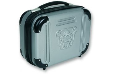 Image of Bulldog Cases &amp; Vaults 9x12x5in. Molded Double Pistol Case, Gray w/ TSA Lock BD580