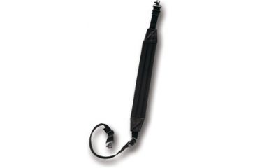 Image of Bulldog Cases &amp; Vaults Black Deluxe Padded 1in Rifle Sling, w/ Swivels BD810S