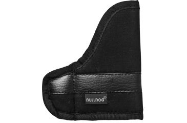 Image of Bulldog Cases &amp; Vaults Black Inside the Pocket Holster, Ambidextrous, Small Frame Handguns BD-IPS
