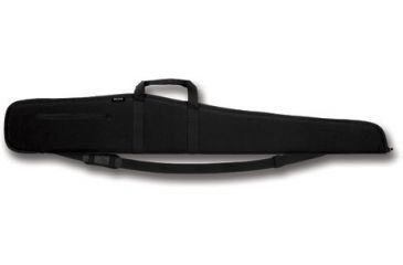 Image of Bulldog Cases &amp; Vaults Extreme Black with Black Trim 52in Shotgun Case BD280