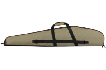 Image of Bulldog Cases &amp; Vaults Plus Rifle Case 48'' Khaki W/ Black 3 Pockets