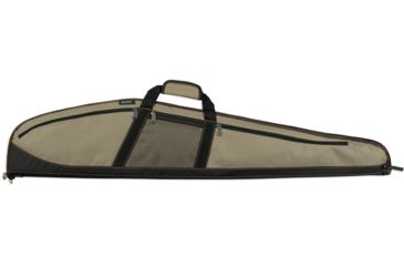 Image of Bulldog Cases &amp; Vaults Plus Rifle Case 48'' Khaki W/ Black 3 Pockets