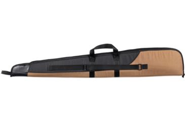 Image of Bulldog Cases &amp; Vaults Superior Shotgun Case 52'' Blk W/ Tan Acces Pocket