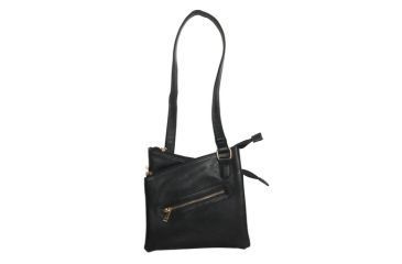 Image of Bulldog Cases &amp; Vaults Cross Body Series Concealed Carry Purse Black