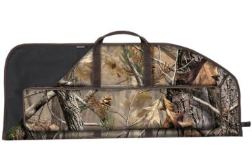 Image of Bulldog Cases &amp; Vaults Deluxe Bow Case with Quill Pocket, Black/Camo - 42 In.