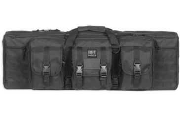 Image of Bulldog Cases &amp; Vaults Deluxe Single Tactical Rifle Bag, 36 inch, Black, BDT35-36B