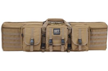 Image of Bulldog Cases &amp; Vaults Deluxe Single Tactical Rifle Bag, 36 inch, Tan, BDT35-36T