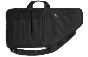 Image of Bulldog Cases &amp; Vaults Extreme Black With Black Trim 25In Fits Sub Machine Guns