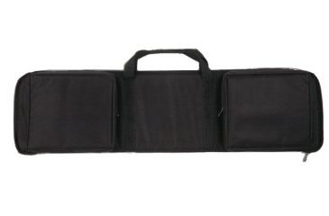 Image of Bulldog Cases &amp; Vaults Extreme Rectangle Discreet AR15 Rifle Case 40 In. - Black