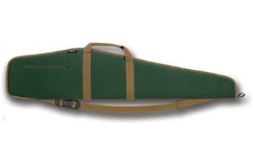 Image of Bulldog Cases &amp; Vaults Extreme Green with Tan Trim 44in Rifle Case BD241-44
