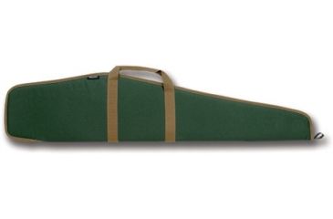 Image of Bulldog Cases &amp; Vaults Economy Green with Tan Trim 48in Rifle Case BD101