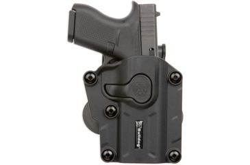 Image of Bulldog Cases &amp; Vaults Max Multi-Fit Polymer Holster w/Paddle, Black, MX-001