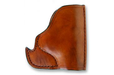 Image of Bulldog Cases &amp; Vaults Molded Leather Inside-the-Pocket Holster - Small, Tan MLT-IP