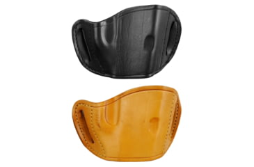 Image of Bulldog Cases Molded Leather Belt Slide Holster - Large Frame Autos, Black, Tan