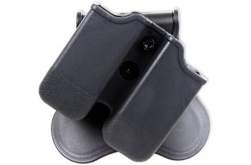 Image of Bulldog Cases &amp; Vaults Polymer Magazine Holder w/Paddle,Most 1911 Single Stack Magazines,Ambidextrous P-1911M
