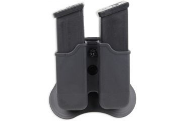 Image of Bulldog Cases &amp; Vaults Polymer Magazine Holder w/Paddle,Glock 17,19,22,23,26,27,31,32,33,34 Mags Gen 1,2,3,4,Ambidextrous P-GM