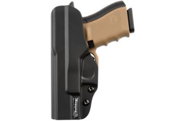 Image of Bulldog Cases &amp; Vaults Polymer Inside Pants Holsters w/ metal clip - right hand only Fits Glock 17, 22 &amp; 31 Gen 1, 2, 3, 4, 5, Black, PIP-G17