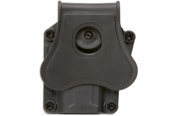 Image of Bulldog Cases &amp; Vaults Bulldog Max Multi-fit Polymer Paddle Holster, Compact/Full-Size Semi-Auto Pistols, Right Hand, Black, MX001SC