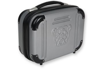 Image of Bulldog Cases &amp; Vaults 9x12x5in. Molded Double Pistol Case, Gray w/ TSA Lock BD580