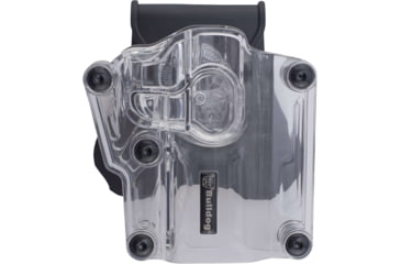 Image of Bulldog Cases &amp; Vaults Max OWB Paddle Holster, Multi Fit, Polymer, Transparent Clear, MX002