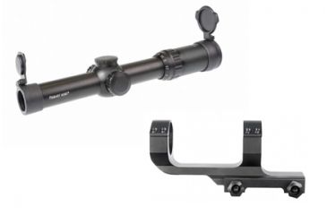 Image of Primary Arms Classic 1-4X24mm Illuminated Rifle Scope PA14X w/ Deluxe AR15 30mm Scope Mount