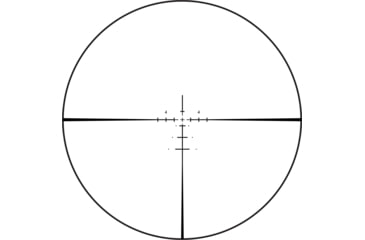 Image of Burris Fullfield IV 3-12x42 mm Rifle Scope, 1 in Tube, Second Focal Plane, Black, Matte, Non-Illuminated Ballistic E3 Reticle, MOA Adjustment, 200490