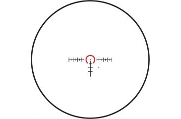 Image of Burris RT-6 1-6x24 mm Rifle Scope, 30mm Tube, Second Focal Plane, Red Ballistic AR 5X Reticle, Matte, Black, 200472