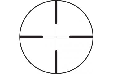Image of Burris Handgun 2-7x32 mm Rifle Scope, 1 in Tube, Second Focal Plane, Silver, Nickel, Non-Illuminated Plex Reticle, MOA Adjustment, 200298