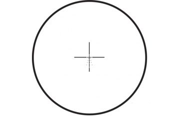 Image of Burris Fullfield E1 3-9x40 mm Rifle Scope, 1in Tube, Second Focal Plane, Non-Illuminated Ballistic Plex E1 Reticle, Matte, Black, 200320