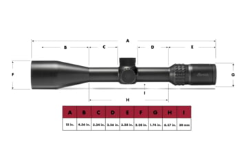 Image of Burris Veracity 4-20x50 mm Rifle Scope, 30 mm Tube, First Focal Plane, Matte, Non-Illuminated Ballistic Plex E1 FFP Reticle, MOA Adjustment, Black, 200641