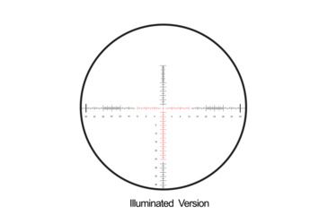 Image of Burris Xtreme TacticalxTR III 3.3-18x50 mm Rifle Scope, 34 mm Tube, First Focal Plane, Black, Matte, Non-Illuminated SCR MOA Reticle, MOA Adjustment, 201201