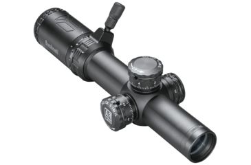 Image of Bushnell AR Optics Riflescope, 1-4x24mm, 30 mm Tube, Second Focal Plane, Drop Zone .223 Reticle, Black, AR71424