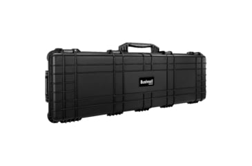 Image of Bushnell 38in Waterproof Roller Hard Rifle Case w/Foam, Black, BN00013