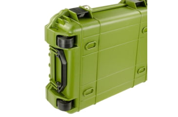 Image of Bushnell 38in Waterproof Roller Hard Rifle Case w/ Foam, Green, Small, BN00013-GRN