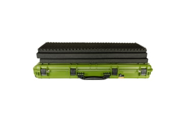 Image of Bushnell 38in Waterproof Roller Hard Rifle Case w/ Foam, Green, Small, BN00013-GRN